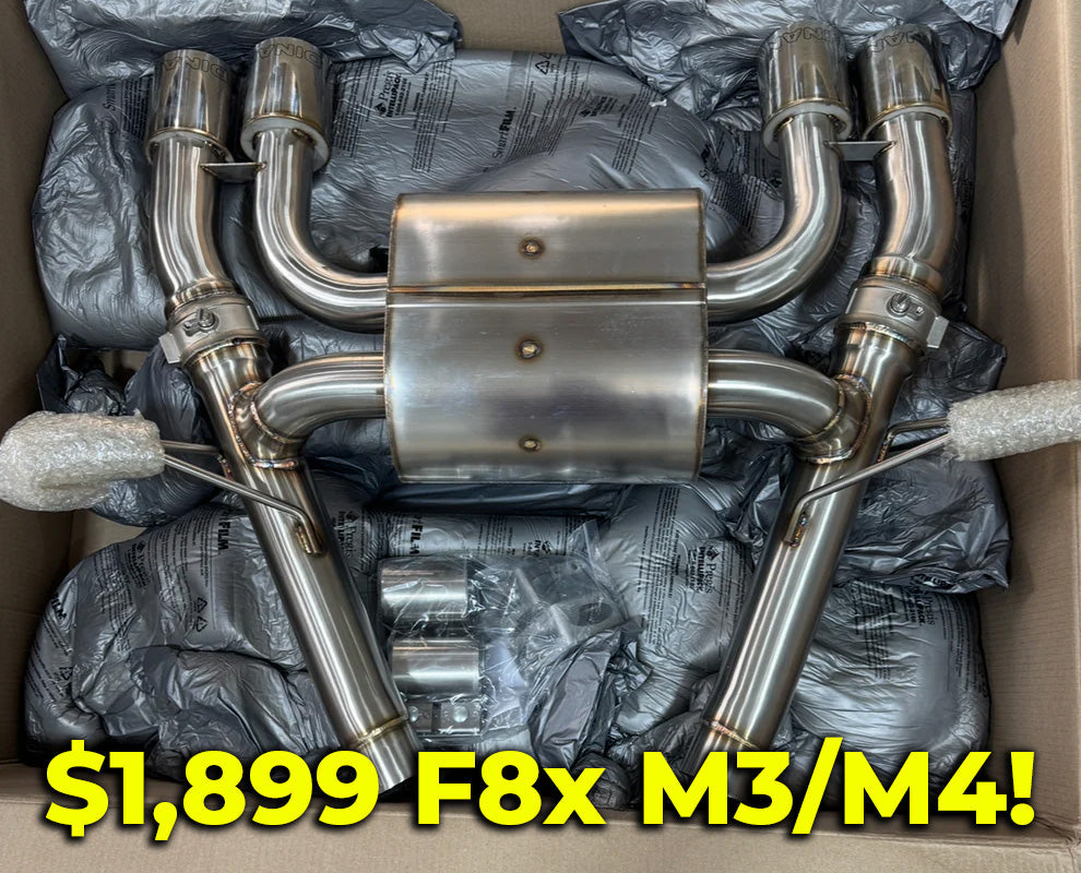 Best budget exhaust system for the F8X M3 and M4 from Dinan!