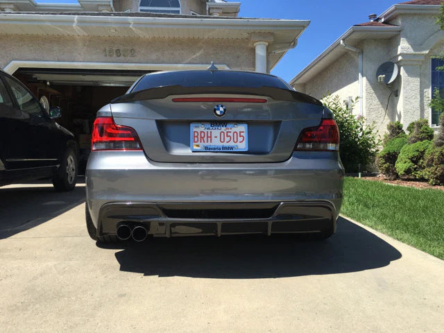 BMW 1-Series M4 Style Carbon Fiber Spoiler