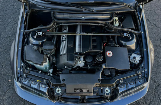 BMW E46 3-Series Downstar Titanium Engine Dress Up Hardware Kit