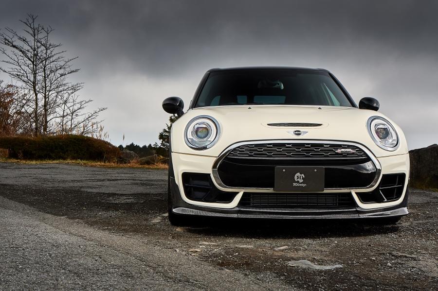 Mini Cooper Clubman F54 JCW 3D Design Carbon Fiber Front Lip