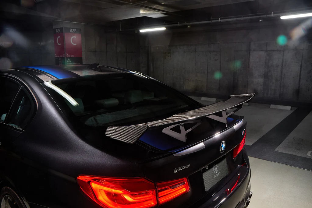 BMW F90 M5 3D Design Carbon Fiber Racing Wing