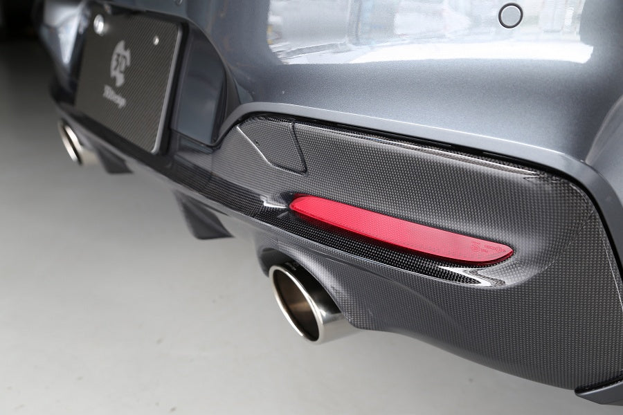 BMW F20 1-Series 3D Design LCI M-Sport Carbon Fiber Rear Diffuser