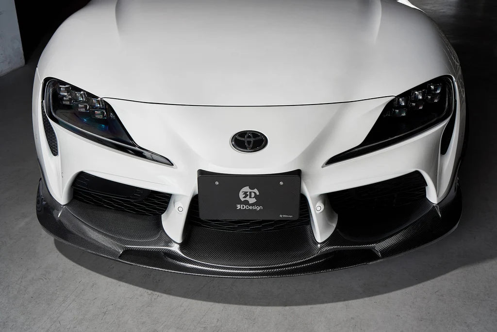 Toyota Supra A90 3D Design Carbon Fiber Front Lip