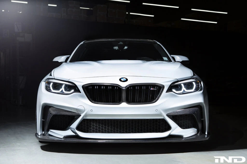 BMW F87 M2 S55 3D Design Carbon Fiber Front Bumper