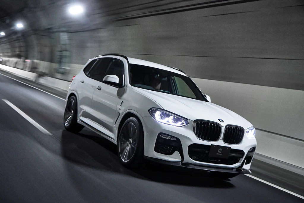 BMW G01 X3 3D Design Pre-LCI Carbon Fiber Front Lip