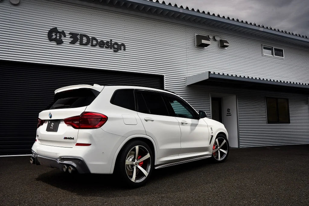 BMW G01 X3 & G02 X4 3D Design Carbon Fiber Side Skirts
