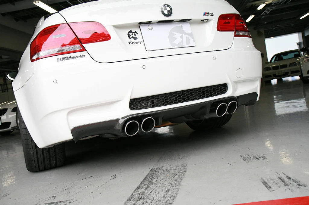 BMW E92 & E93 M3 3D Design Carbon Fiber Rear Diffuser