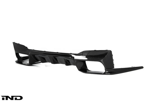 BMW F90 M5 3D Design Carbon Fiber Rear Under Splitter Set
