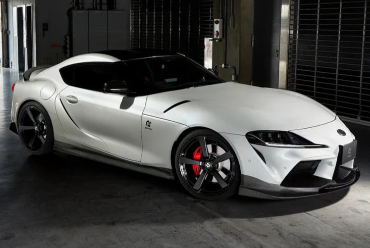 Toyota Supra A90 3D Design Carbon Side Skirt Set