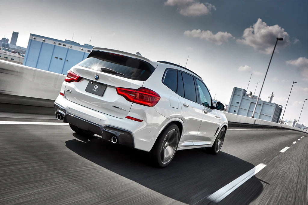 BMW G01 X3 3D Design Pre-LCI Carbon Fiber Rear Diffuser