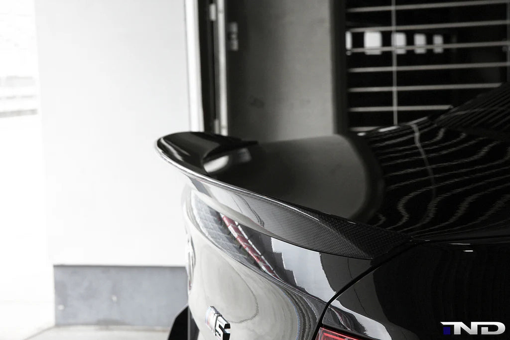 BMW F10 M5 & 5-Series 3D Design Carbon Fiber Trunk Spoiler
