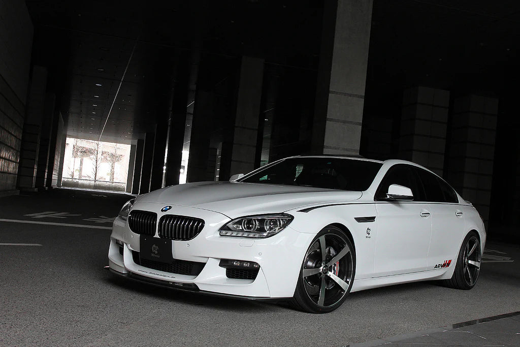 BMW F06 / F12 / F13 6-Series 3D Design M-Sport Front Lip with Carbon Fiber Splitter