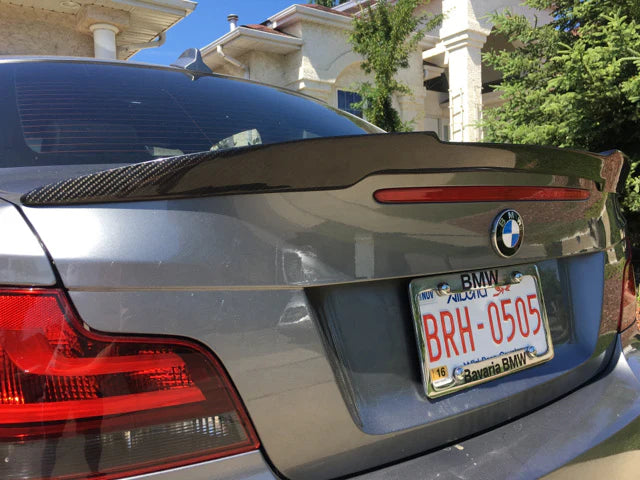 BMW 1-Series M4 Style Carbon Fiber Spoiler