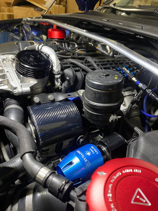 BMW 3-Series N54 Carbon Fiber Alternator Cover