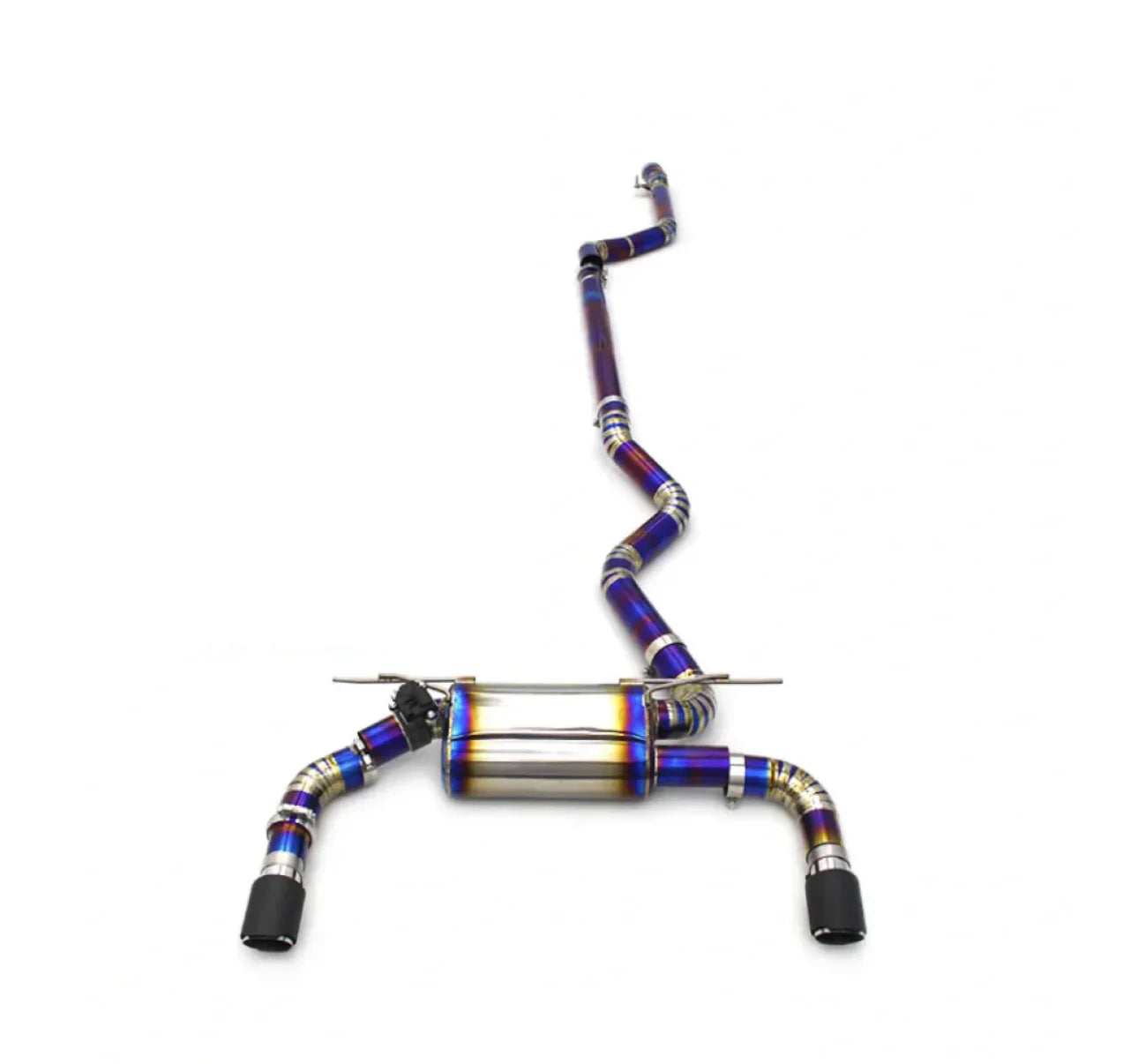 BMW 3-Series & 4-Series MBS Stainless Steel & Titanium Valved Exhaust System F30 F32 F33 F36 335i/340i/435i/440i