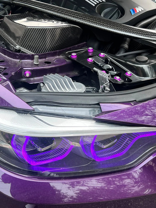 BMW DownStar S55 Stage 1 Billet Dress-Up Bolt Kit