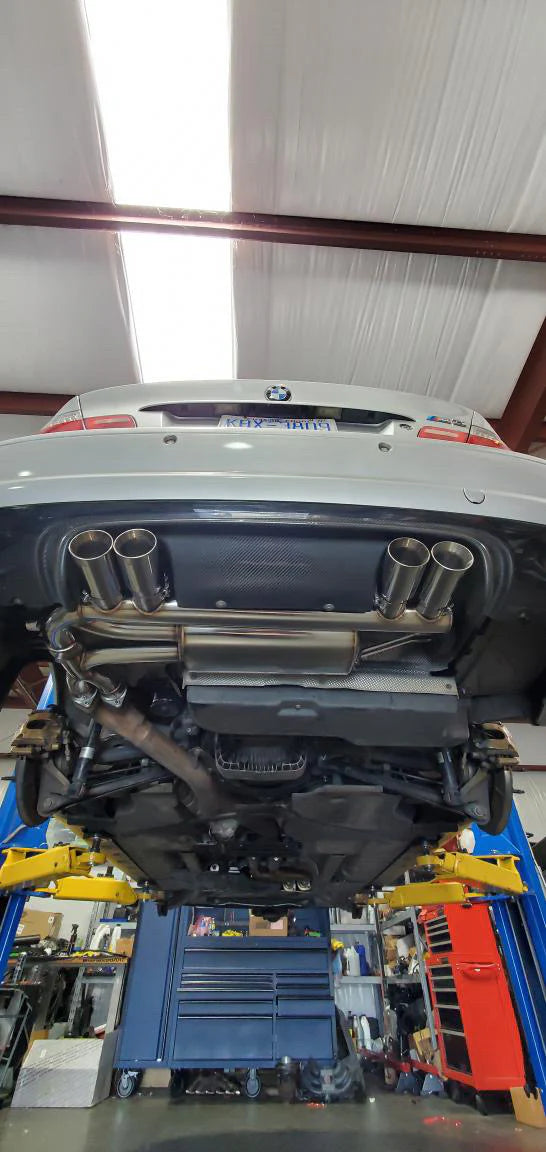 BMW E46 M3 Valved Stainless Steel Axle Back Exhaust