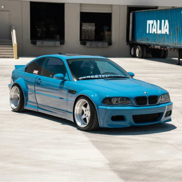BMW E46 Streetfighter LA Wide Body Kit