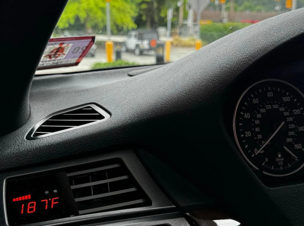 BMW E70/E71 X5 P3 V3 OBD2 AC Vent Gauge