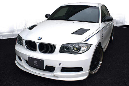 BMW E82 1-Series 3D Design Carbon Fiber Hood Vent Kit
