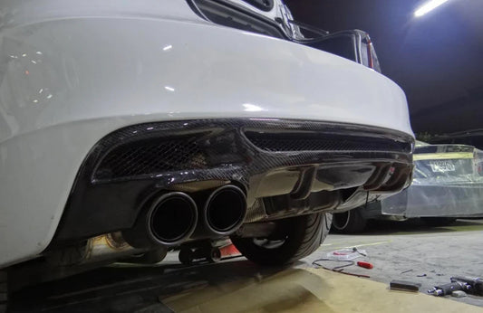 BMW E82 1-Series P Style Carbon Fiber Diffuser