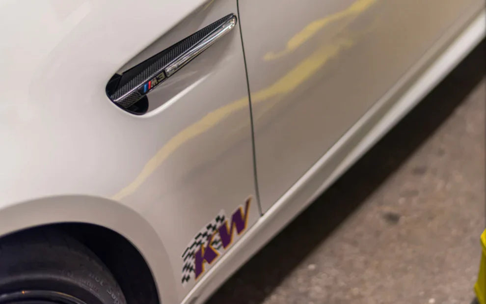 BMW E90 M3 AutoTecknic Carbon Fiber Fender Vents