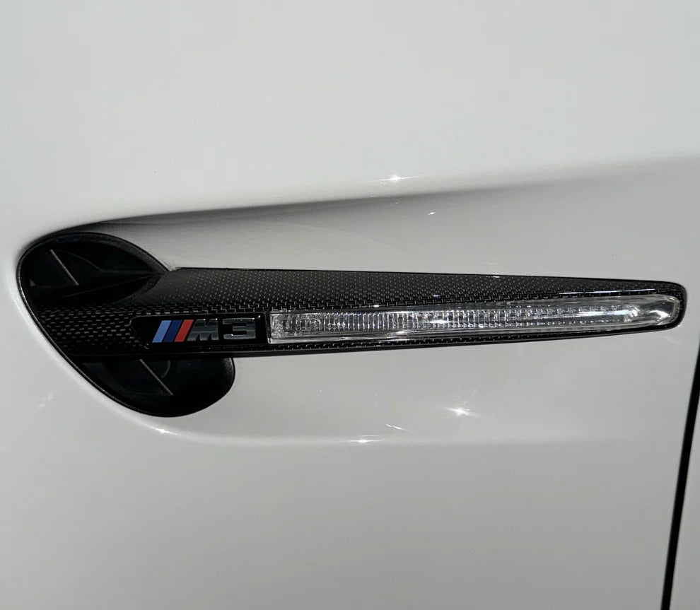 BMW E90 M3 AutoTecknic Carbon Fiber Fender Vents