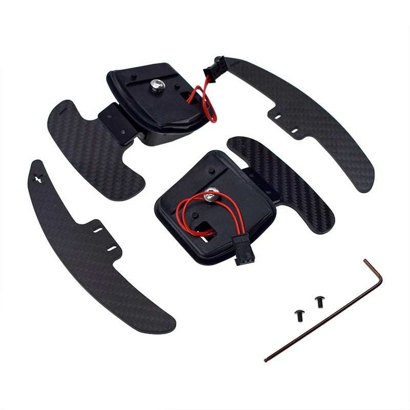 BMW E90, E92 & E93 M3 Carbon Fiber Clicky DCT Magnetic Shifter Paddles
