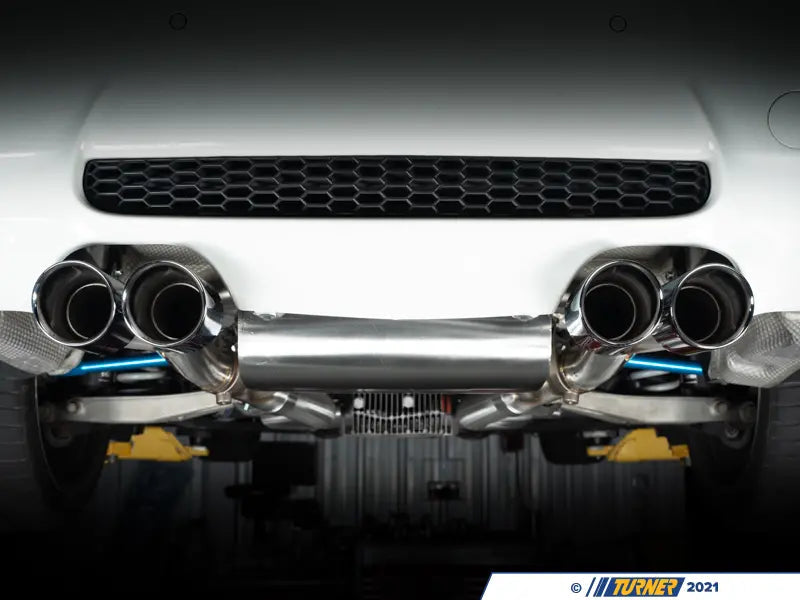 BMW E90, E92 & E93 M3 Turner Motorsport Stainless Steel Valved Axle Back Exhaust