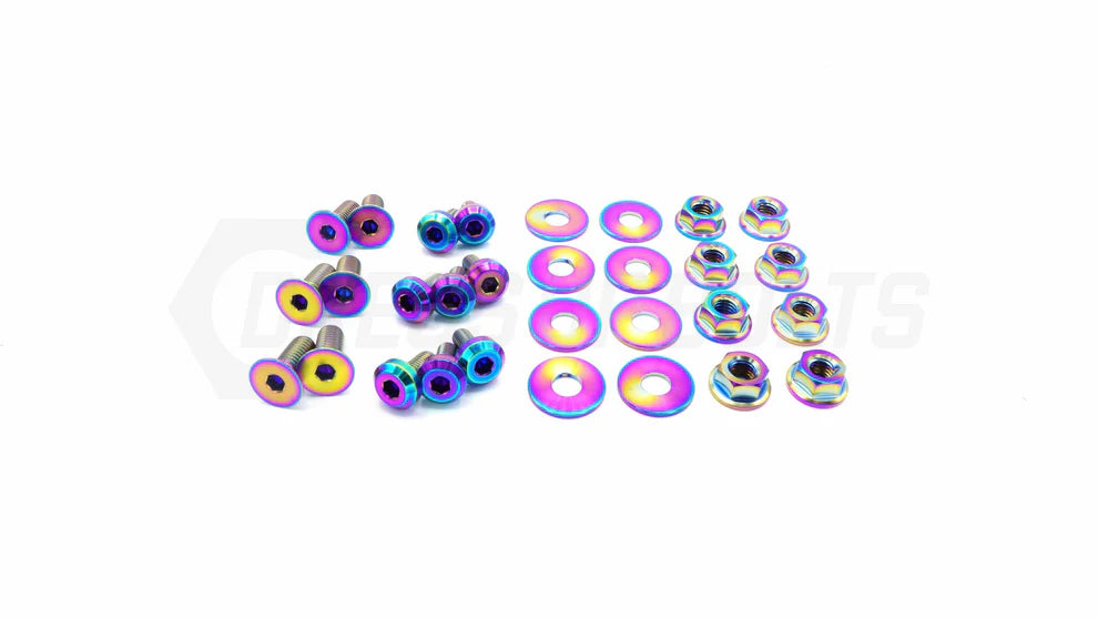 BMW E92 3-Series Dress Up Bolts Titanium Hardware Door Kit