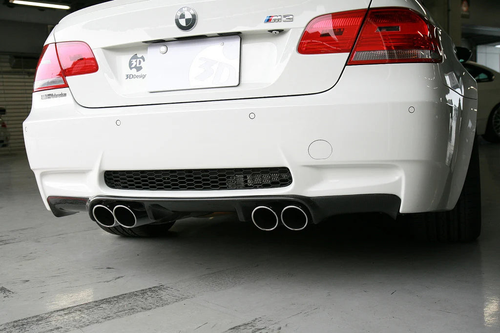 BMW E92 & E93 M3 3D Design Carbon Fiber Rear Diffuser
