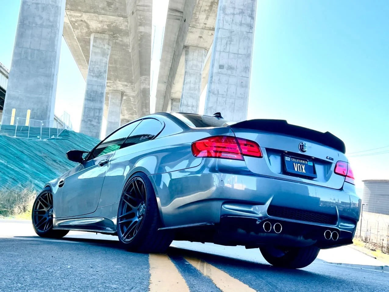 BMW E92 & E93 M3 Carbon Fiber Trunk Spoiler PSM Style
