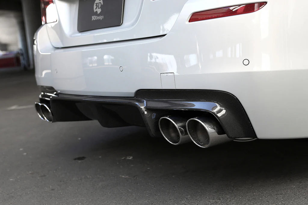BMW F10 M5 3D Design Carbon Fiber Rear Diffuser