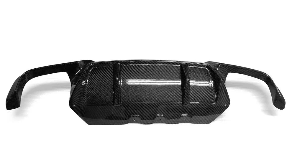 BMW F10 M5 V Style Carbon Fiber Rear Diffuser