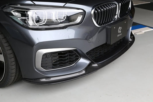 BMW F20 1-Series 3D Design LCI M-Sport Carbon Fiber Front Lip