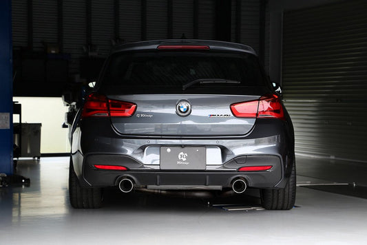 BMW F20 1-Series 3D Design LCI M-Sport Carbon Fiber Rear Diffuser