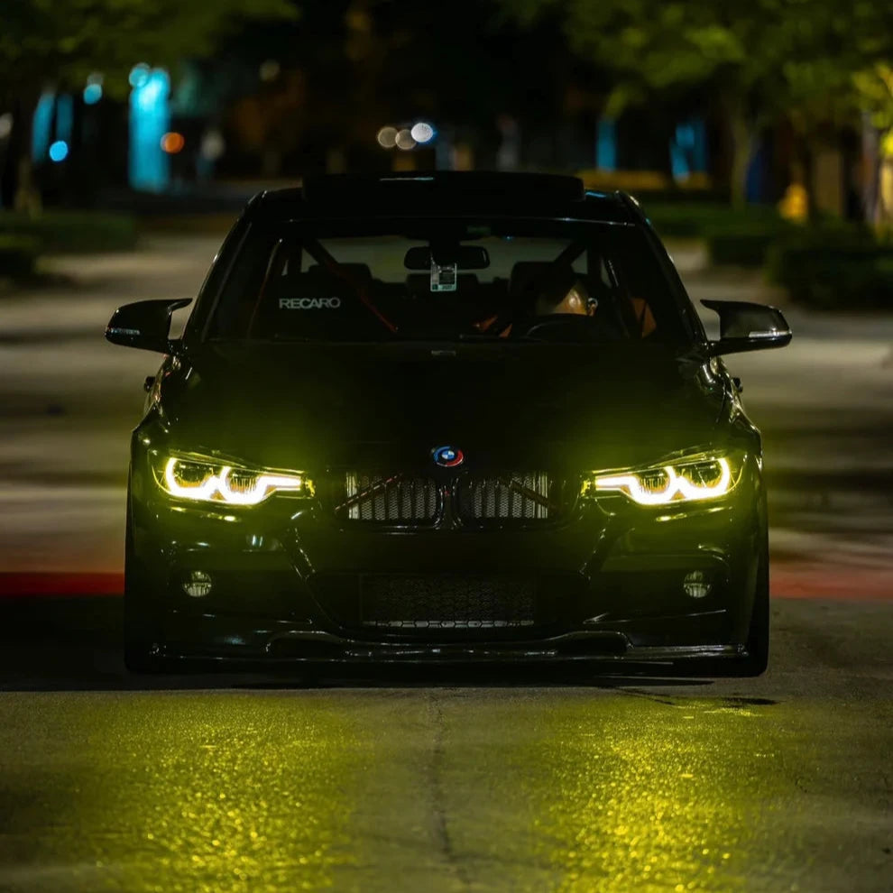 BMW F30 3-Series LED Colored DRL Halo Kit
