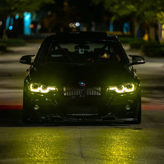 BMW F30 3-Series LED Colored DRL Halo Kit