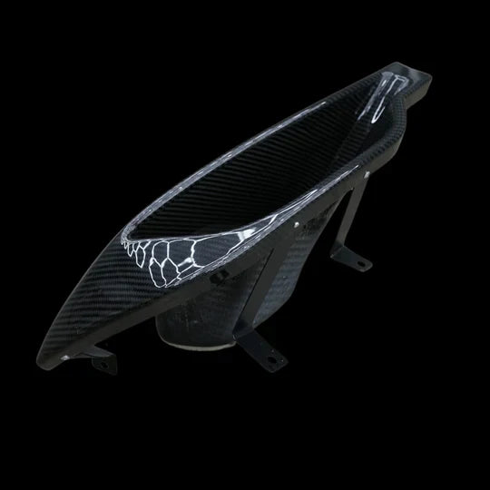 BMW F30 3-Series Project Gamma Carbon Fiber Headlight Delete Intake