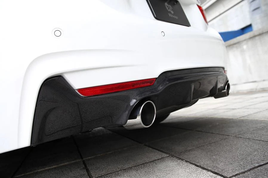 BMW F32 / F36 4-Series 3D Design M-Sport Carbon Fiber Rear Diffuser