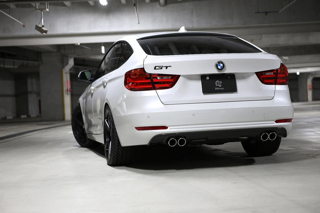 BMW F34 3-Series GT 3D Design Carbon Fiber Rear Diffuser