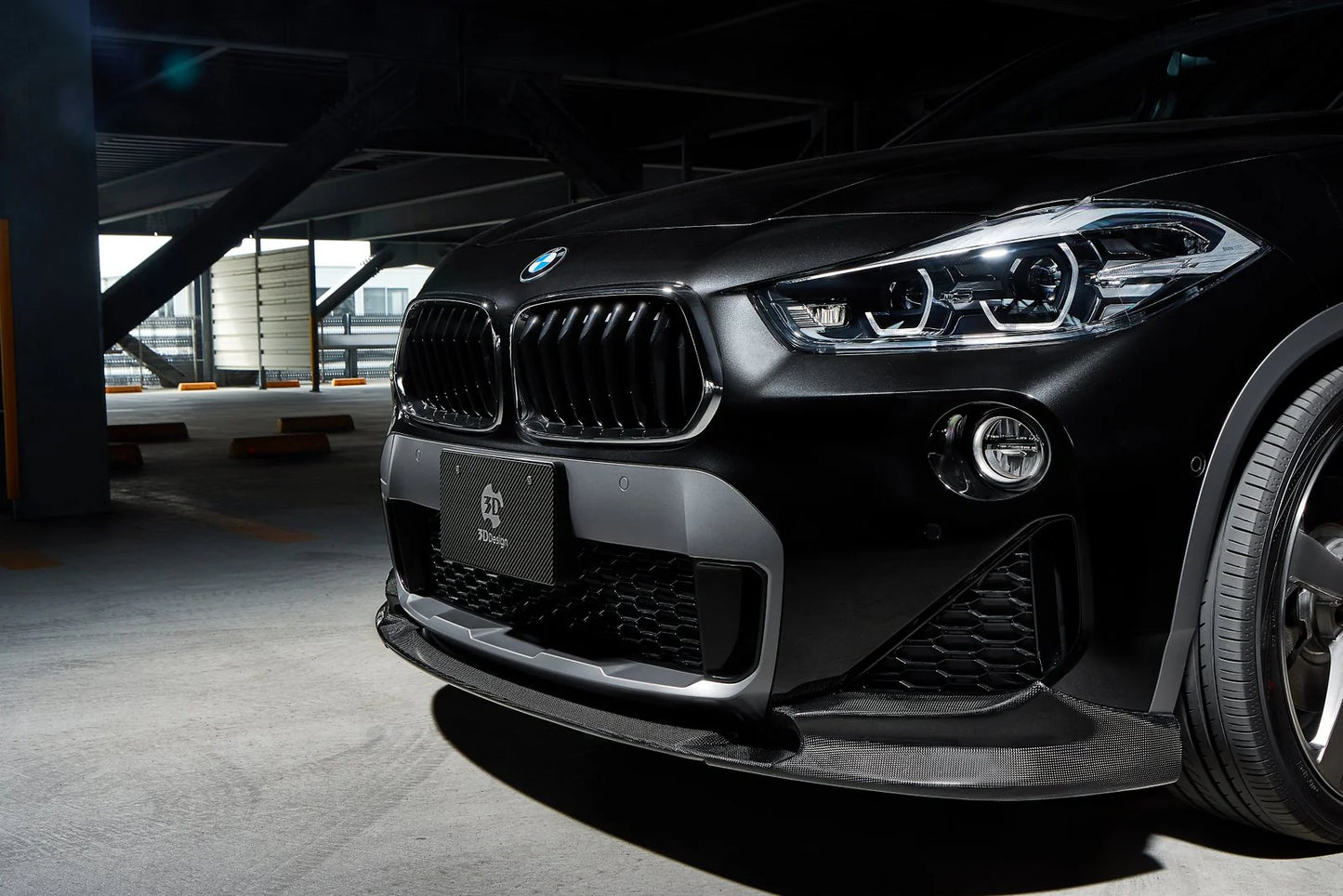 BMW F39 X2 3D Design M-Sport Carbon Fiber Front Lip