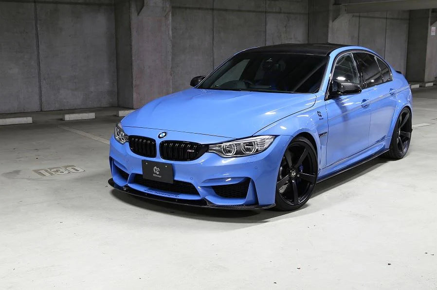 BMW F80 M3 3D Design Carbon Fiber Side Skirt Set