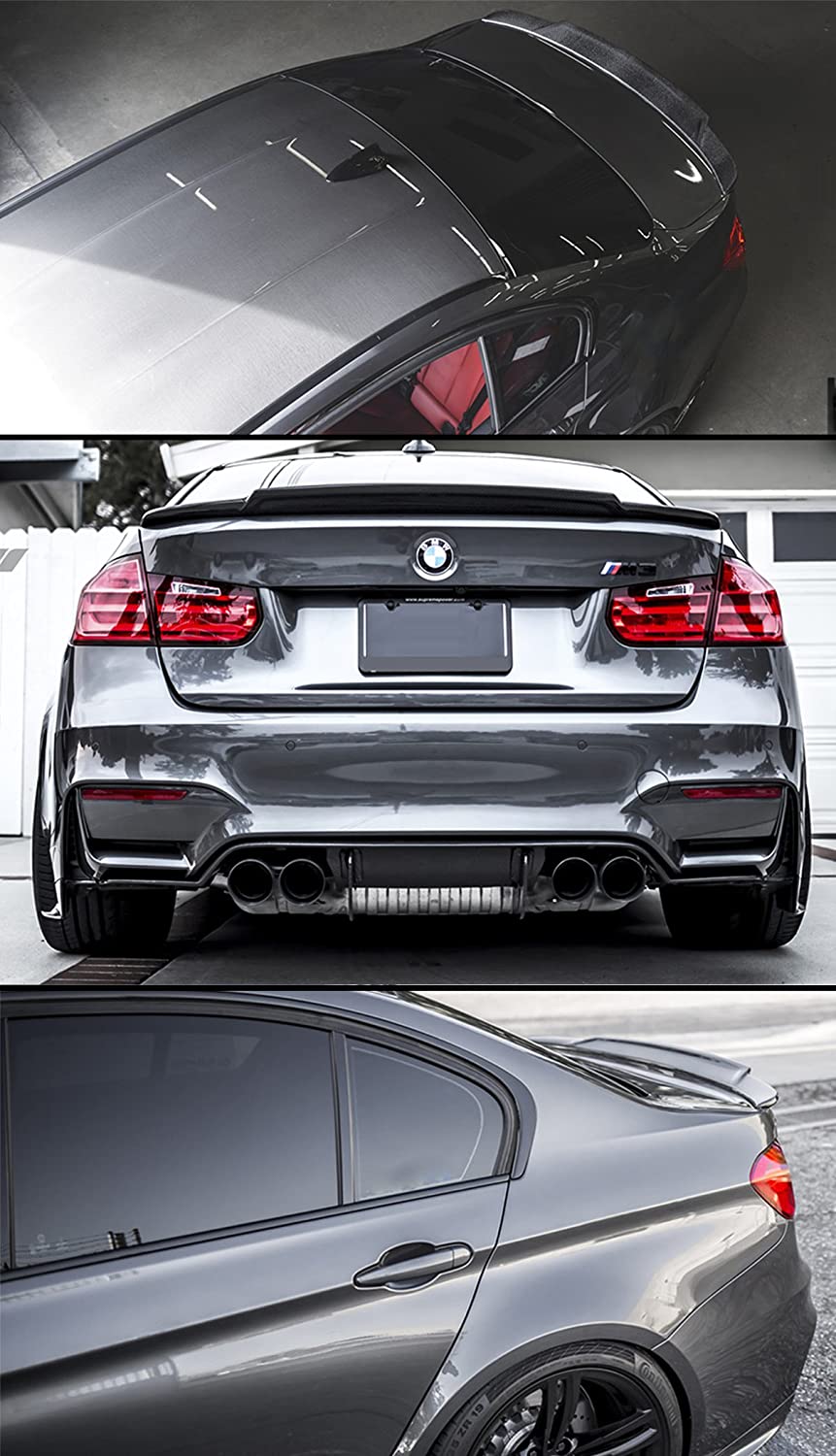 BMW F80 M3 & F30 3-Series V3 Carbon Fiber Spoiler