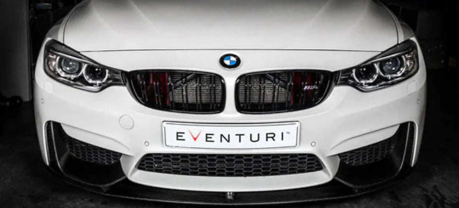 BMW F80 M3 & F82/F83 M4 Eventuri Black Carbon Fiber Air Scoop Set