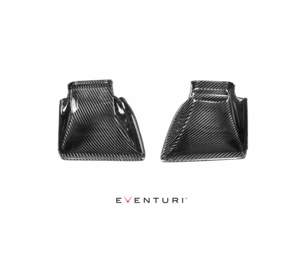 BMW F80 M3 & F82/F83 M4 Eventuri Black Carbon Fiber Air Scoop Set