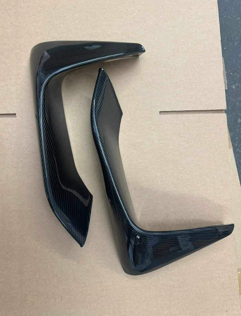 BMW F80 M3 & F82/F83 M4 P Style Carbon Fiber Splitters