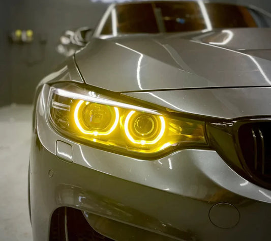 BMW F80 M3 & F82/F83 M4 & F3X 4-Series Pre-LCI Xenon LED Yellow DRL Modules