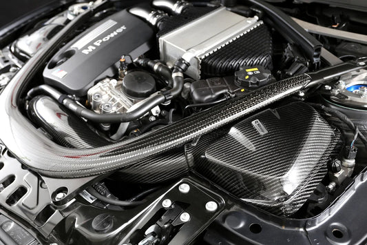 BMW F80 M3 & F82/F83 M4 & F87 M2 & 1 & 2-Series S55/N55 & 3D Design High Flow Carbon Fiber Intake