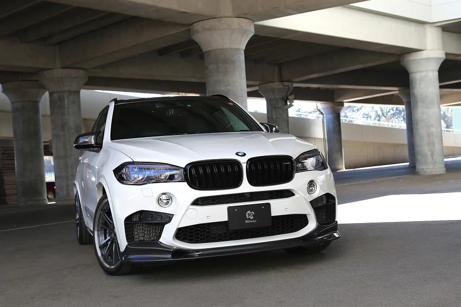 BMW F85 X5M 3D Design Carbon Fiber Front Lip